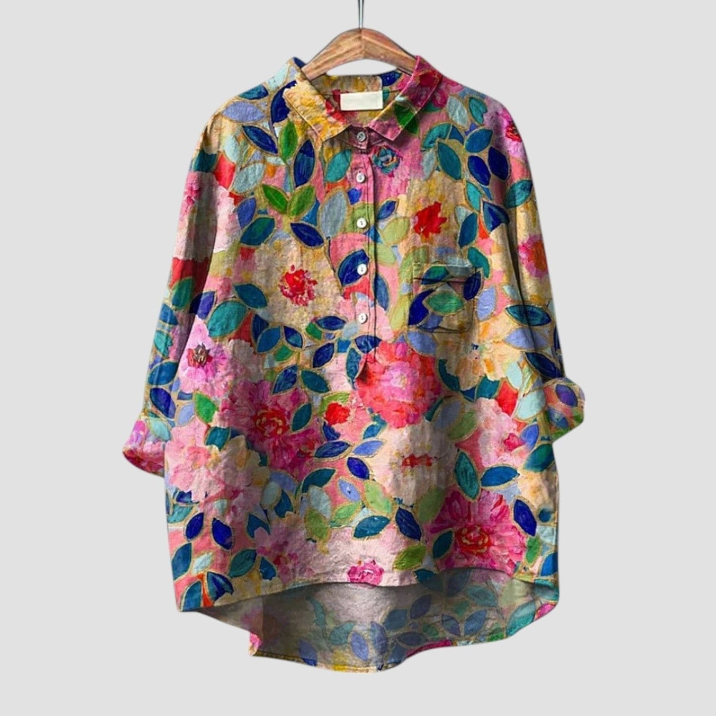 ZÉLIA ⏐ Blusa Floral Cómoda y a la Moda
