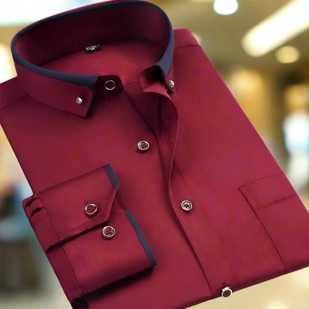 Ximen | Camisa elegante de manga larga