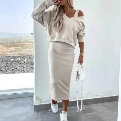 Edith – Conjunto de top y vestido para un look elegante y cómodo