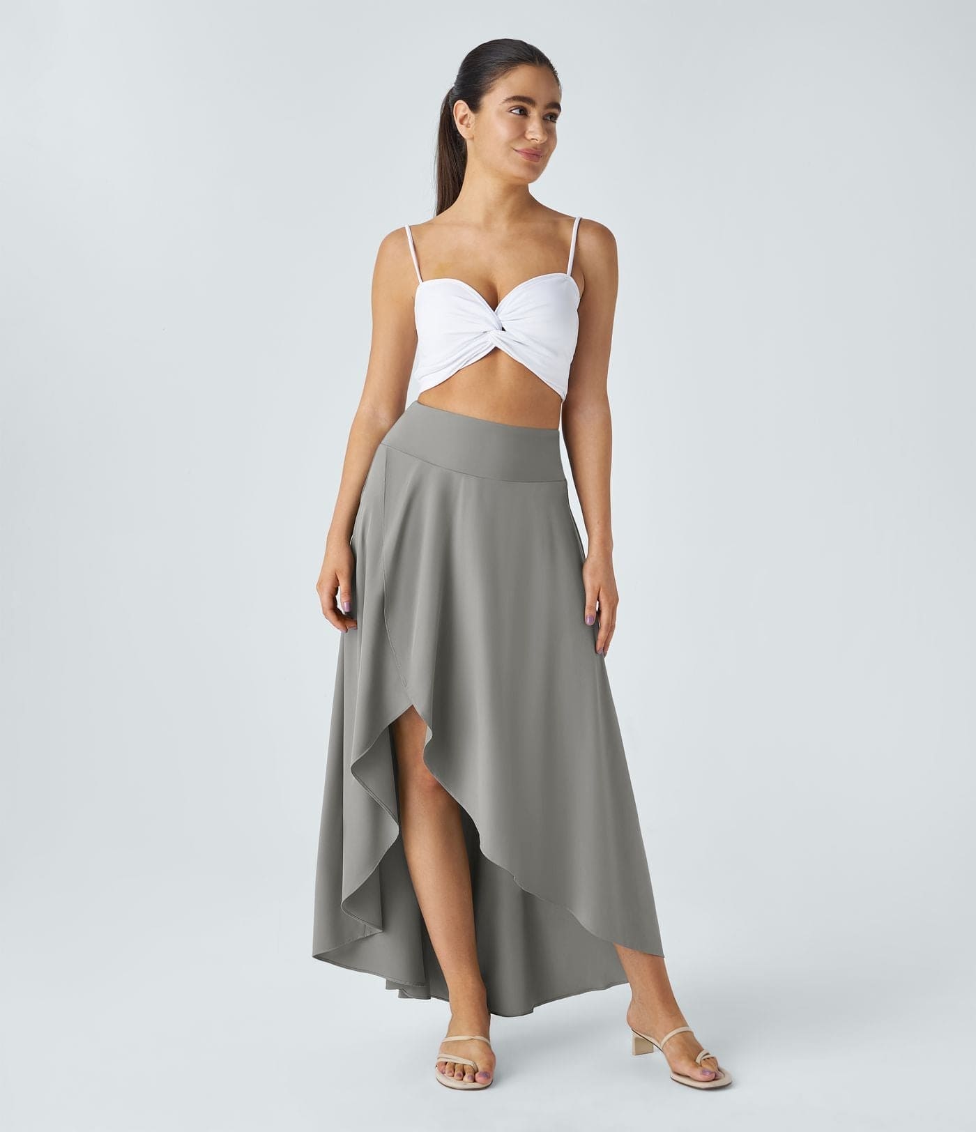 Natalia | Falda cómoda con abertura