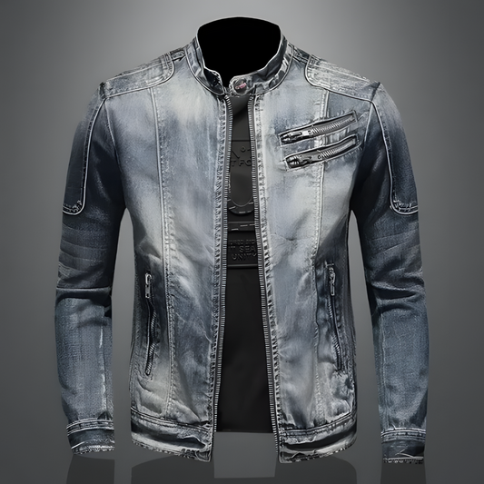 Ruub - Retro chaqueta vaquera para hombre