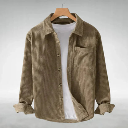 Florinio - Camisa casual de pana