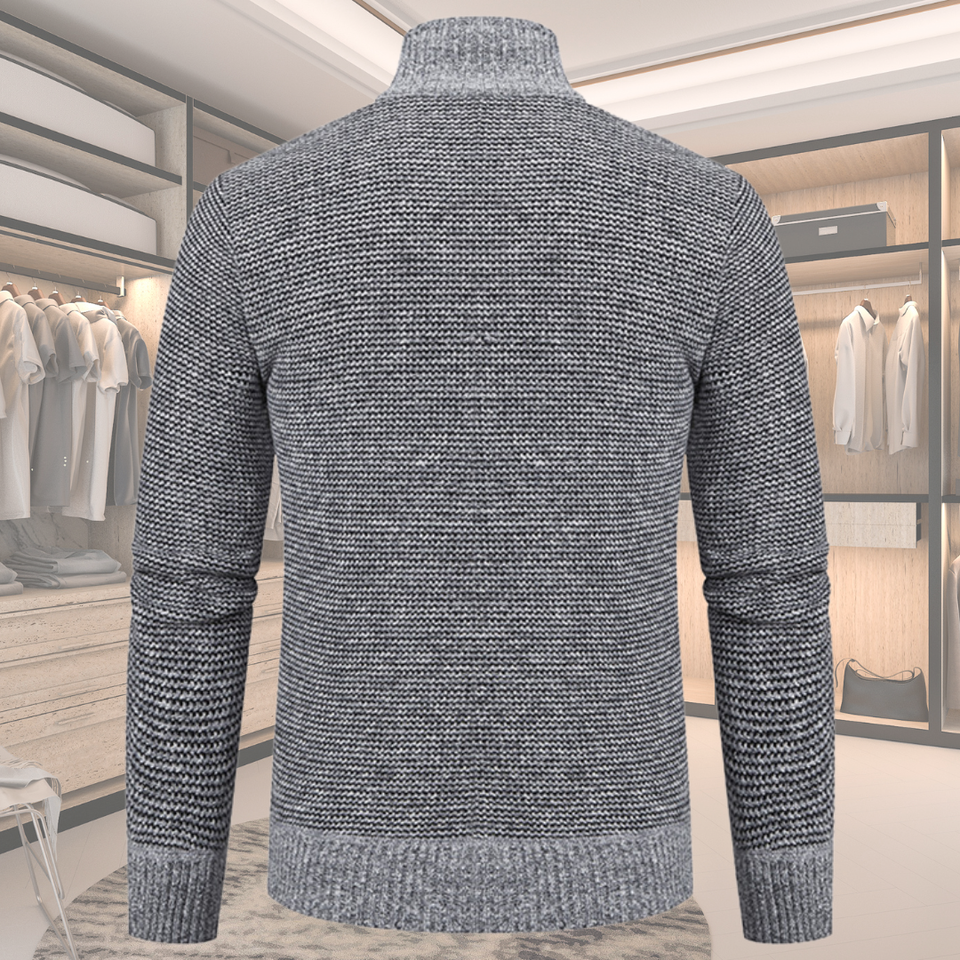 Lucenzo – Chaqueta de lana elegante para hombres
