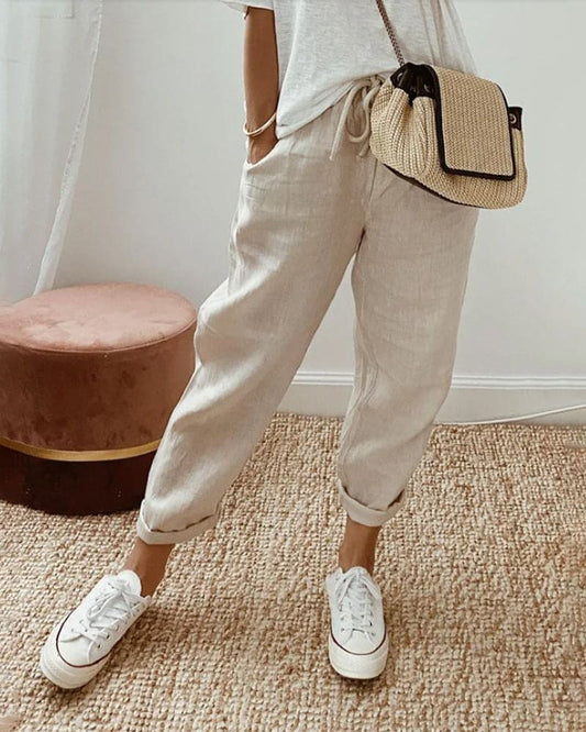 Paca - Pantalón de lino elegante