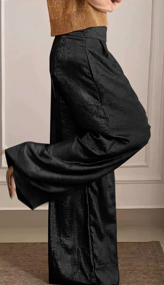 Aloise - Conjunto elegante de top y pantalón