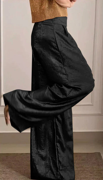 Aloise - Conjunto elegante de top y pantalón