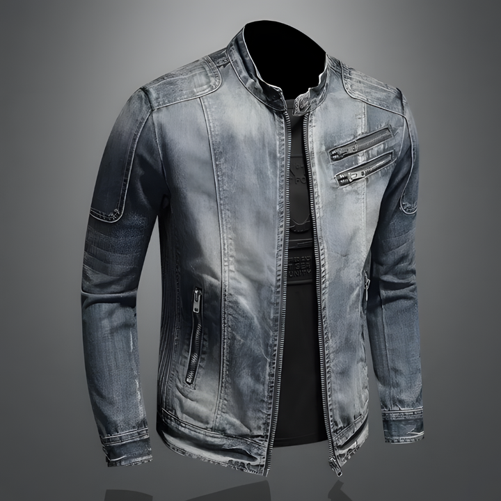 Ruub - Retro chaqueta vaquera para hombre