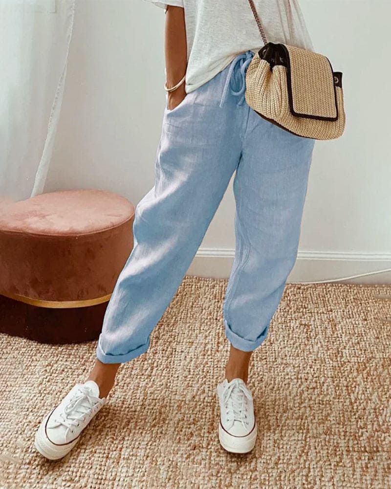Paca - Pantalón de lino elegante
