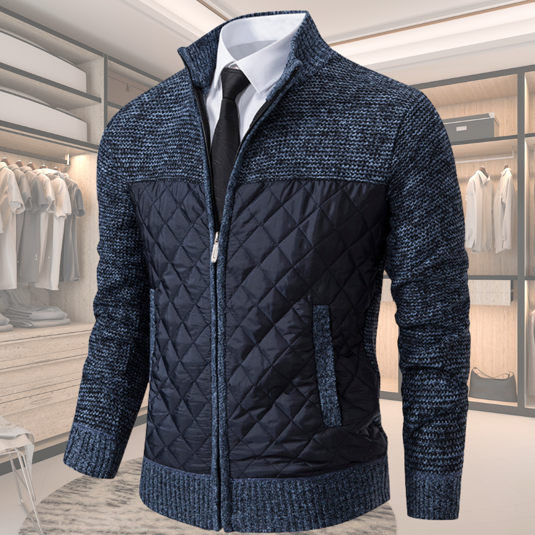 Lucenzo – Chaqueta de lana elegante para hombres