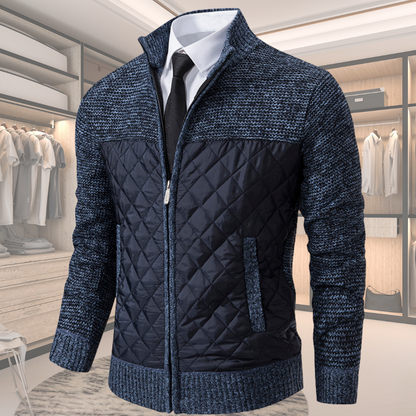 Lucenzo – Chaqueta de lana elegante para hombres