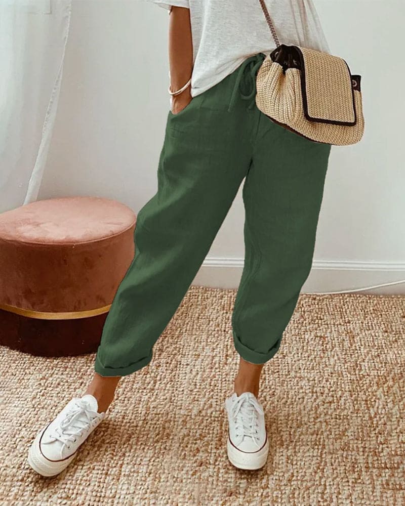 Paca - Pantalón de lino elegante