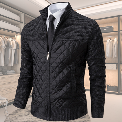 Lucenzo – Chaqueta de lana elegante para hombres