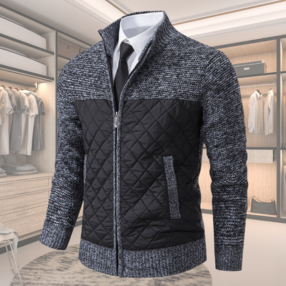 Lucenzo – Chaqueta de lana elegante para hombres