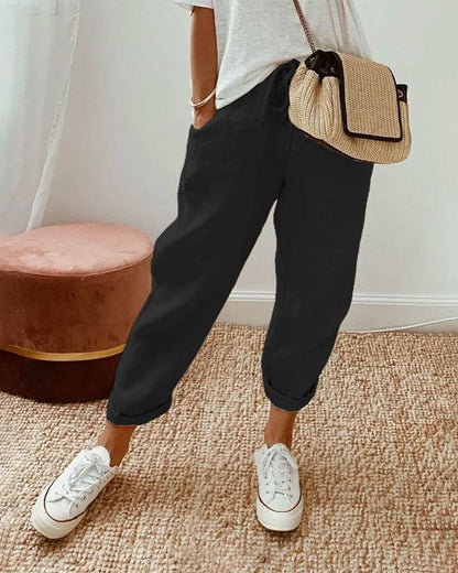 Paca - Pantalón de lino elegante