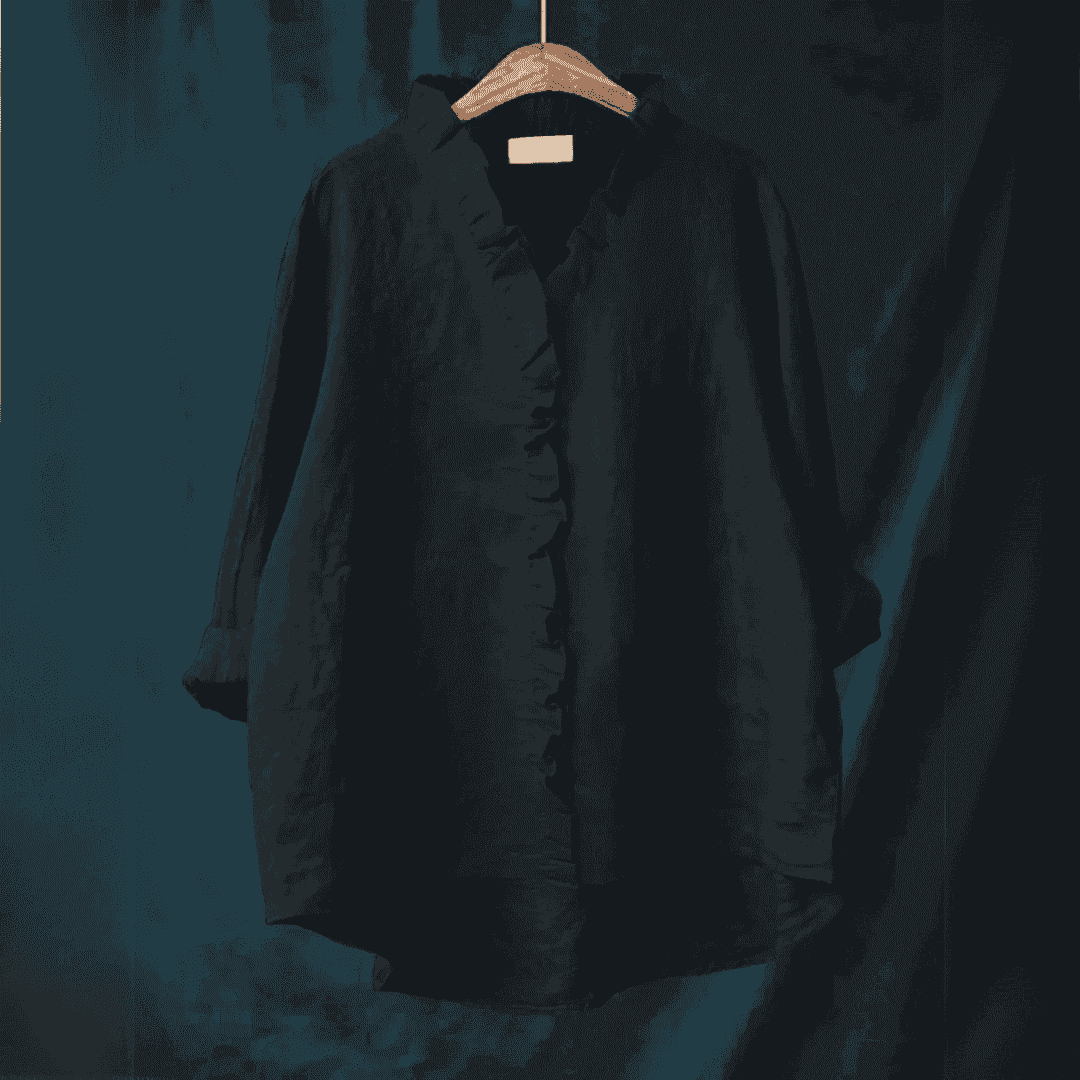 Linde - Blusa Casual Elegante con Volantes