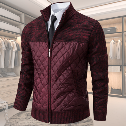 Lucenzo – Chaqueta de lana elegante para hombres