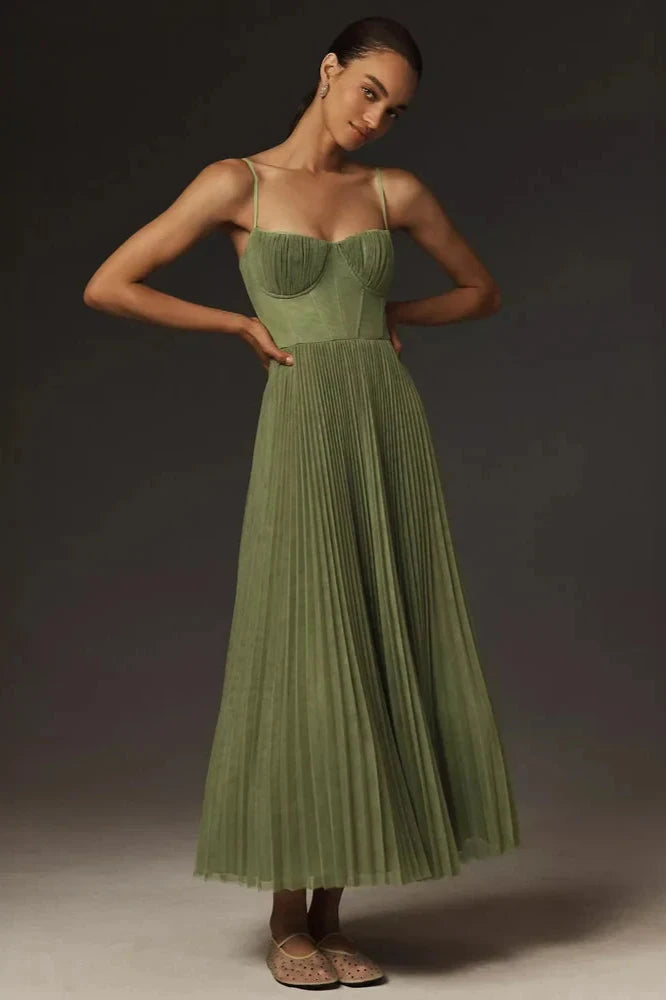 Franca - Vestido Entallado Midi