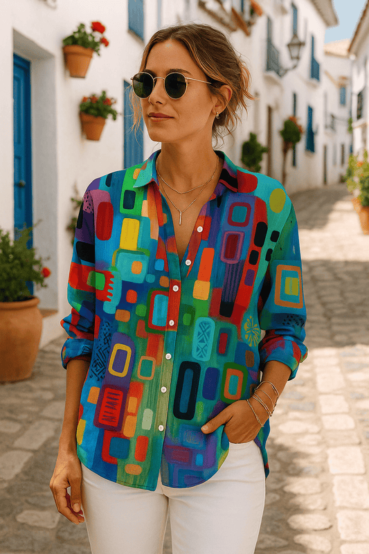 Estelle - Blusa Atemporal Chic