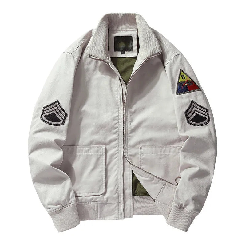 Eloy - Chaqueta Bomber Táctica para Hombre