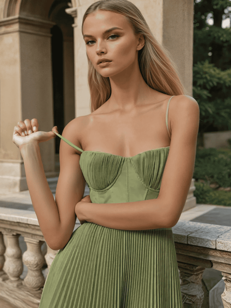 Franca - Verde vestido