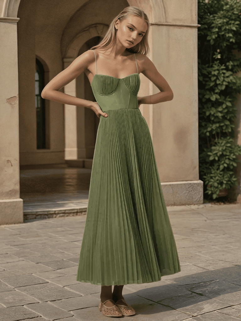 Franca - Verde vestido