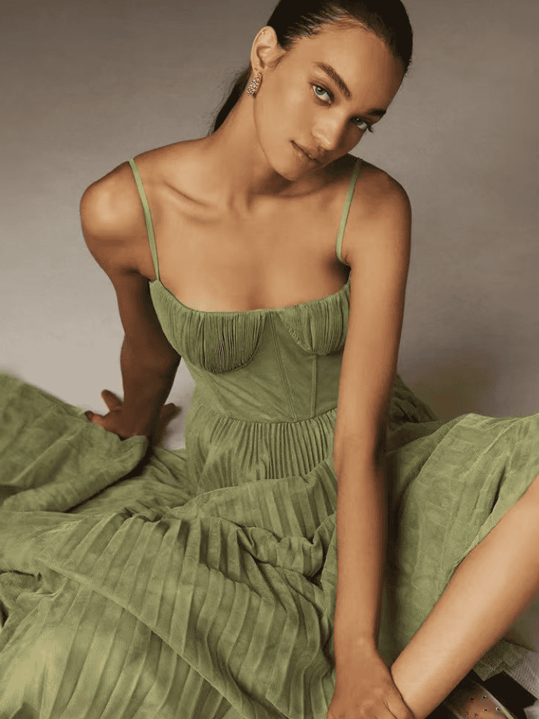 Franca - Verde vestido
