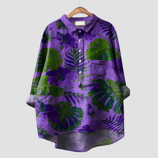 VERONICA ⏐ Blusa para Mujer con Estampado Gráfico y Corte Moderno