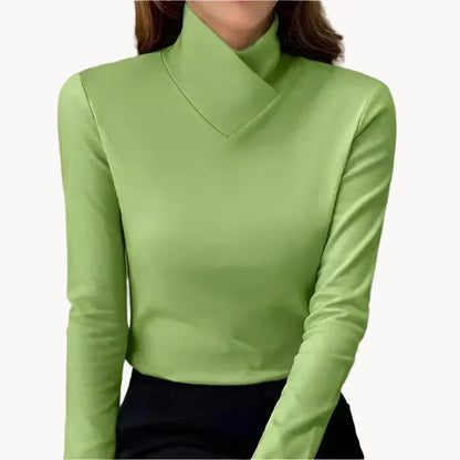 Sierra - Elegante Suéter de Cuello Alto