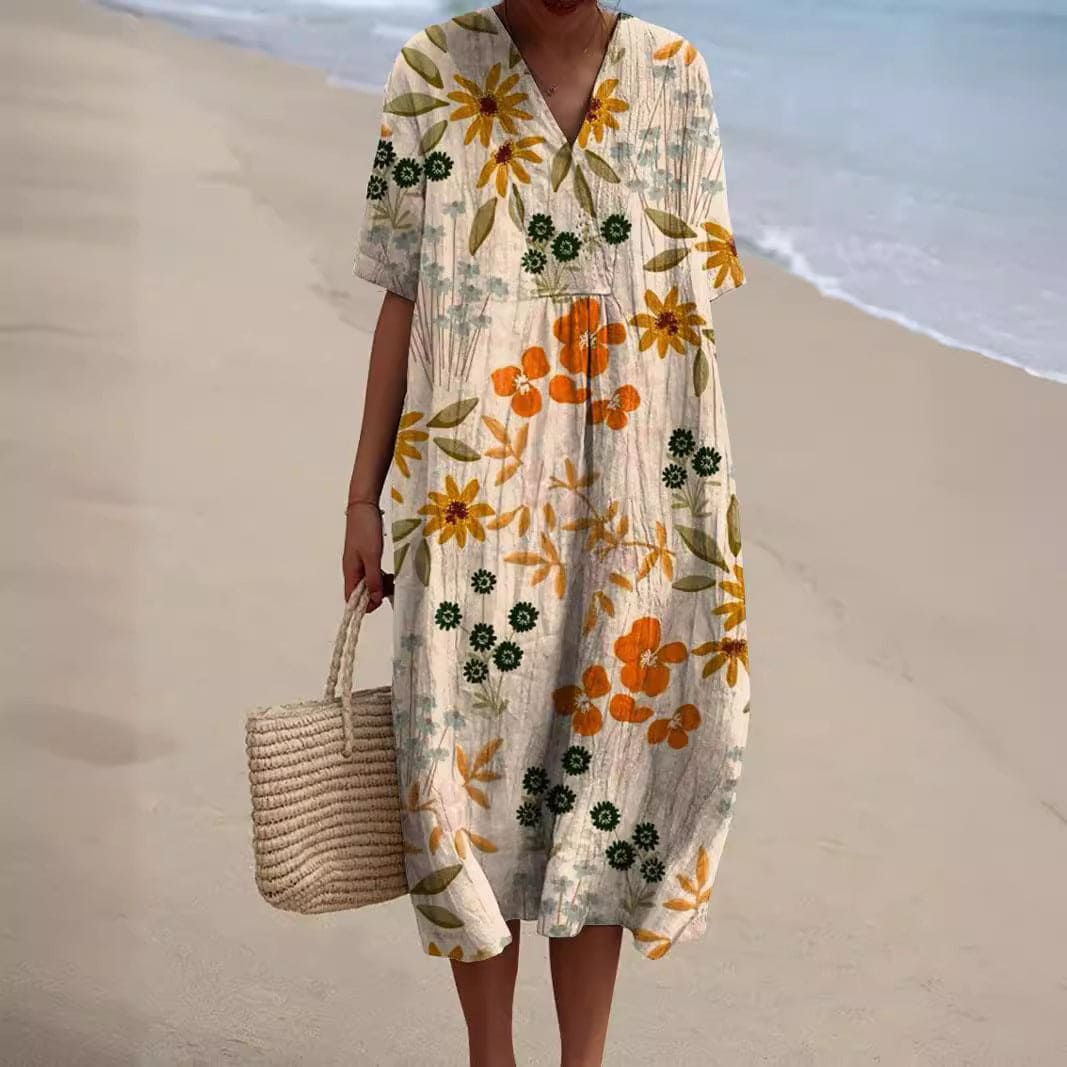 Ana - Vestido Boho Favorecedor