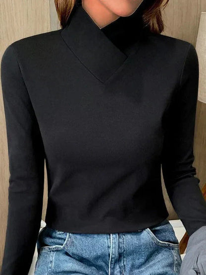 Sierra - Elegante Suéter de Cuello Alto