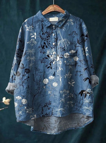 Chalina - Blusa floral clásica