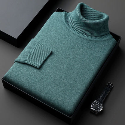 Xoan - Jersey elegante de cuello alto