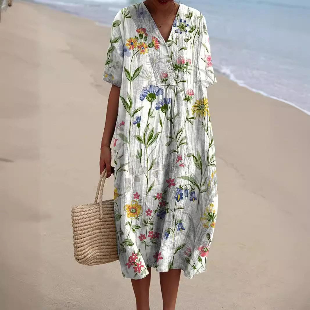 Ana - Vestido Boho Favorecedor
