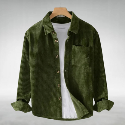 Florinio - Camisa casual de pana