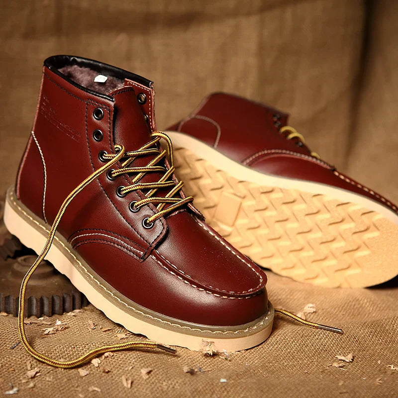 Enrique - Botas de invierno retro