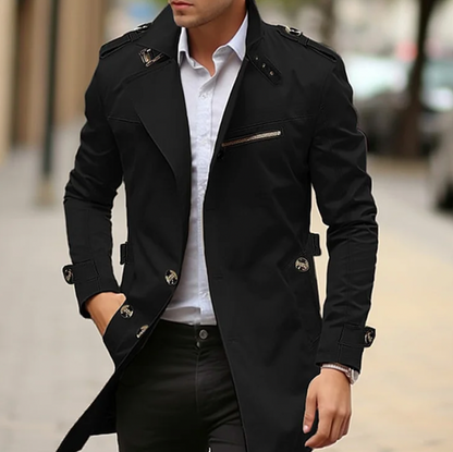 Elvio - Gabardina elegante para hombre