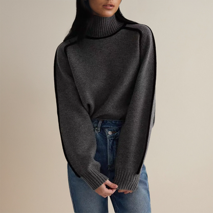 Jamie - Jersey de cuello alto