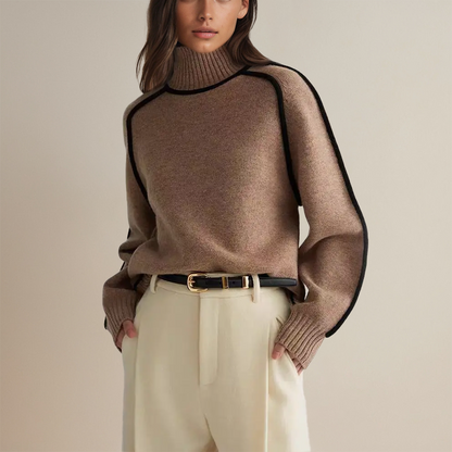 Jamie - Jersey de cuello alto