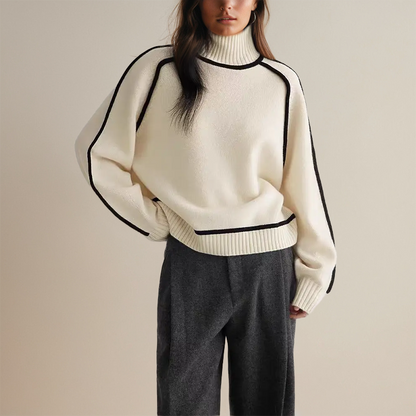 Jamie - Jersey de cuello alto