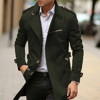 Elvio - Gabardina elegante para hombre