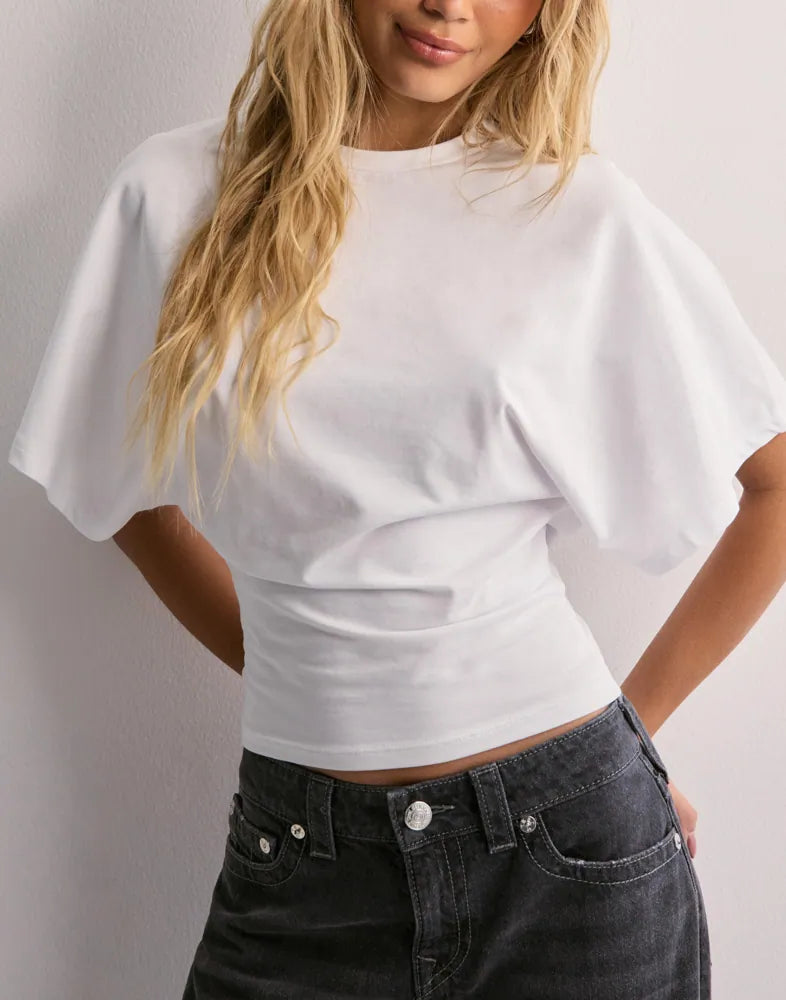 Luiza - Camiseta de mangas anchas