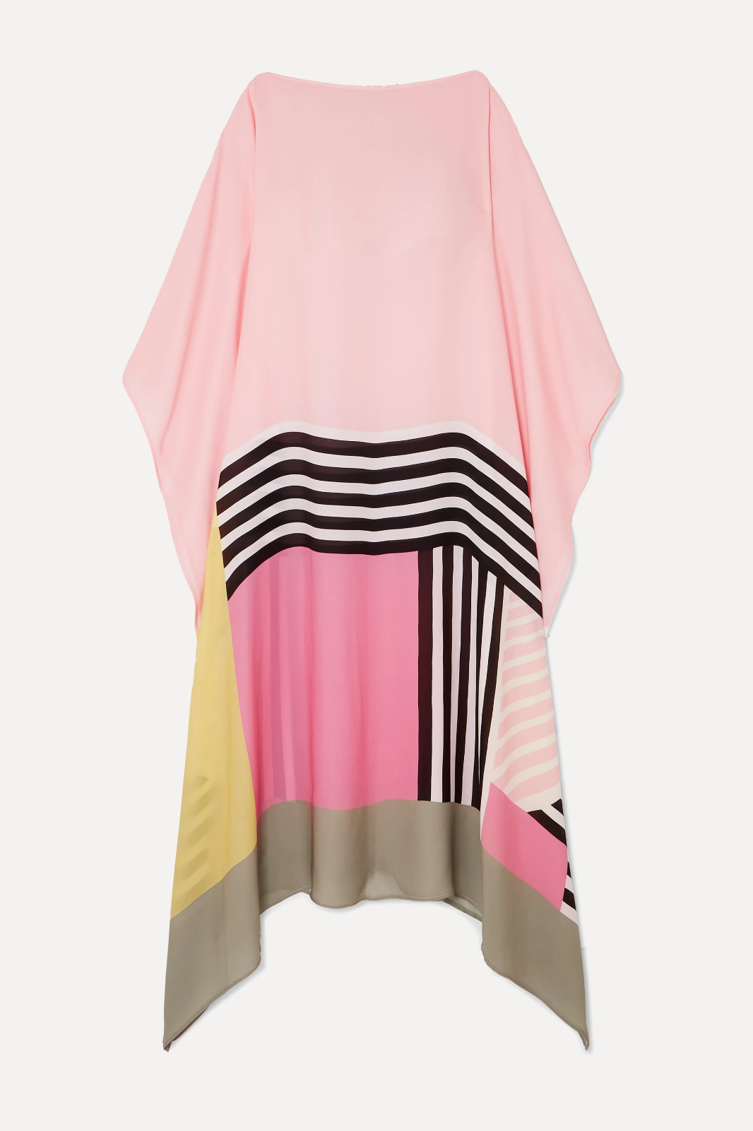 Vayla - Caftán Elegante con Estampado Geométrico