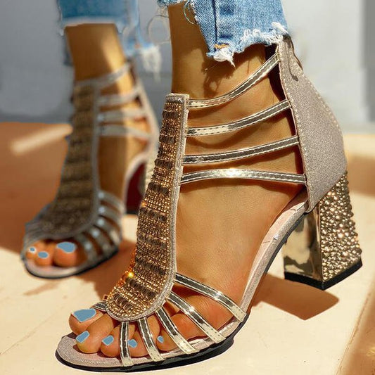 Ane | Sandalias Elegantes con Tacón – Comodidad y Estilo para tus Noches