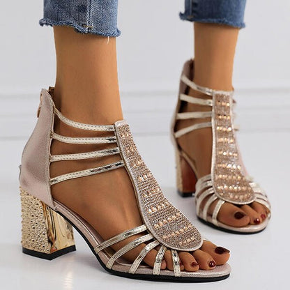 Ane | Sandalias Elegantes con Tacón – Comodidad y Estilo para tus Noches