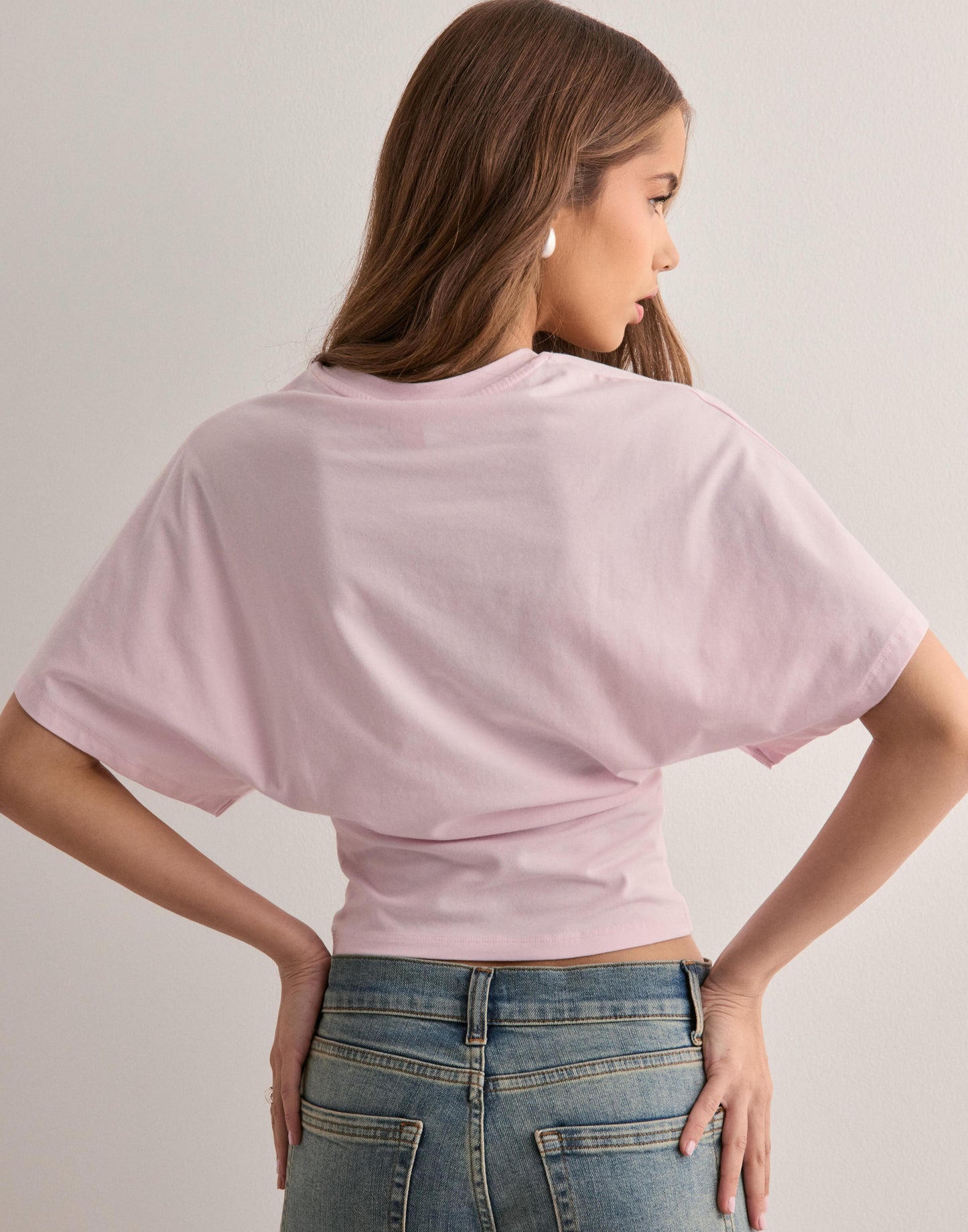 Luiza - Camiseta de mangas anchas