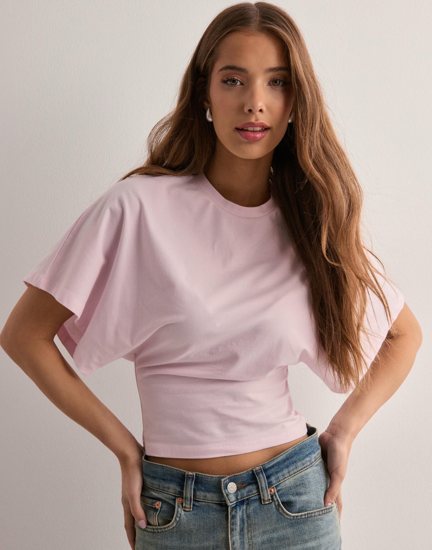 Luiza - Camiseta de mangas anchas