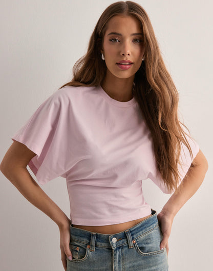 Luiza - Camiseta de mangas anchas