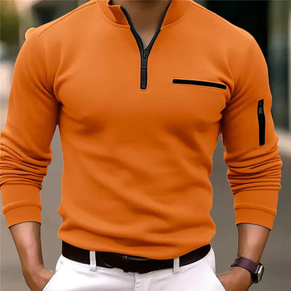 Elian - Camiseta polo de manga larga