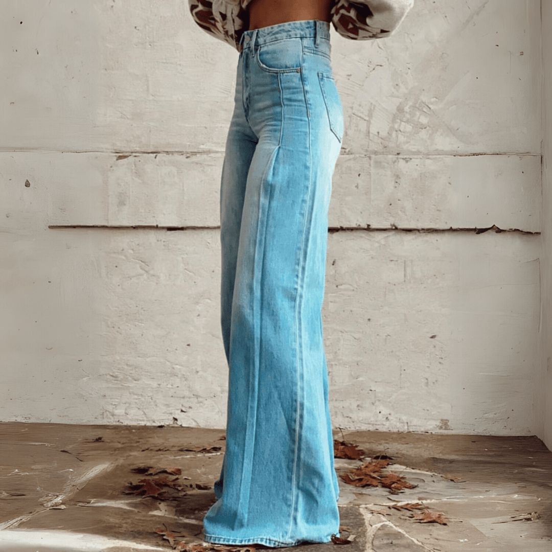 Gisele - Pantalón Boho Vintage de Moda