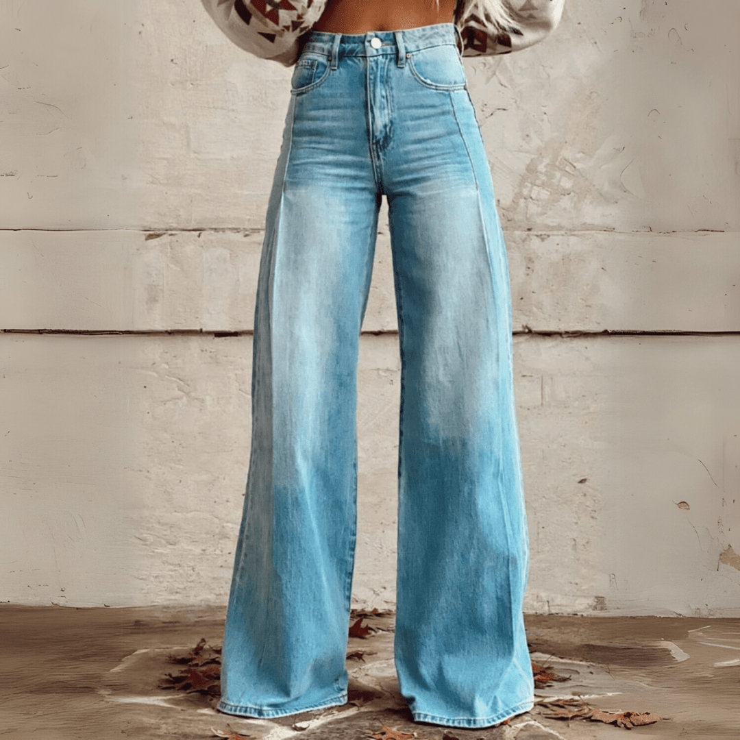 Gisele - Pantalón Boho Vintage de Moda